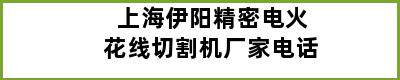 上海伊阳精密电火花线切割机厂家电话