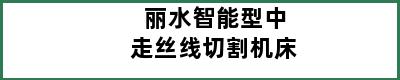 丽水智能型中走丝线切割机床