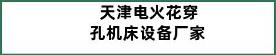 天津电火花穿孔机床设备厂家