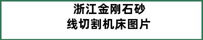 浙江金刚石砂线切割机床图片