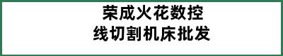 荣成火花数控线切割机床批发